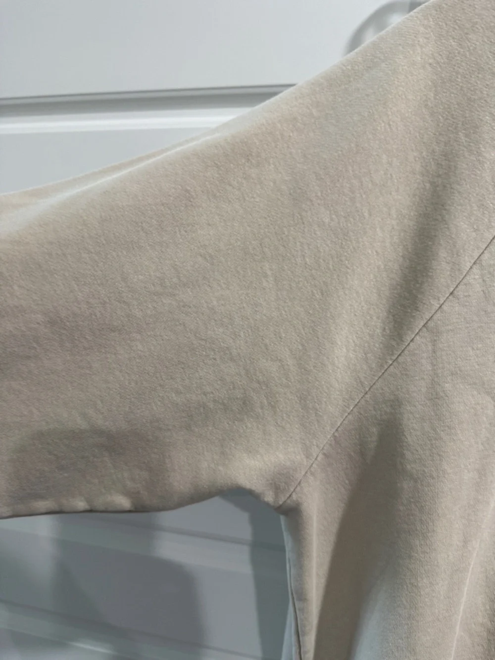 GAP Moonstone Oatmeal Matching Sweatsuit Set Crewneck & Joggers Size Medium EUC - Picture 5 of 9